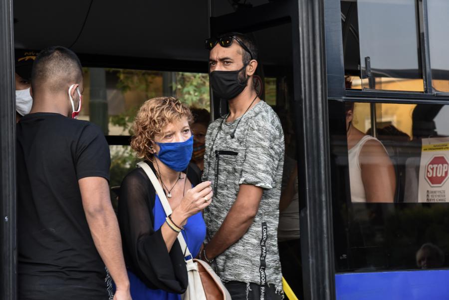 ΛΕΩΦΟΡΕΙΑ ΜΑΣΚΕΣ ΣΥΝΩΣΤΙΣΜΟΣ COVID-19