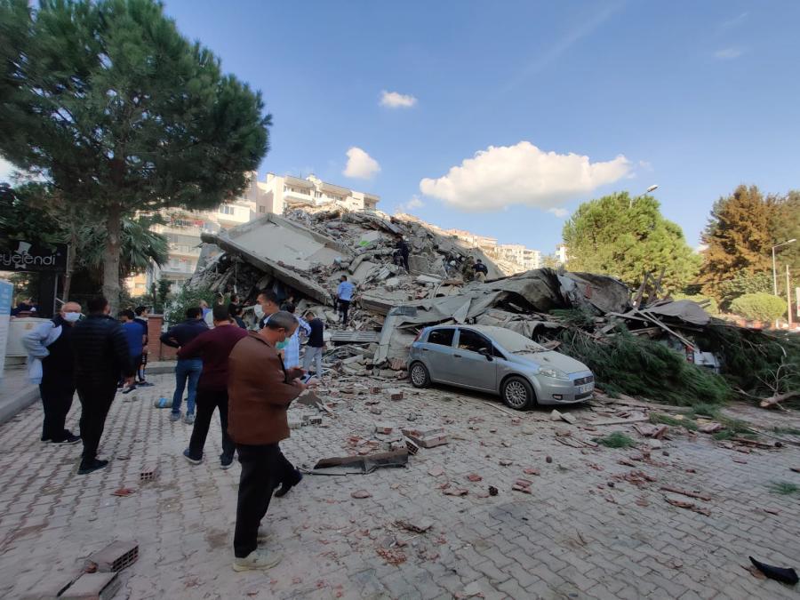 Σμύρνη σεισμός