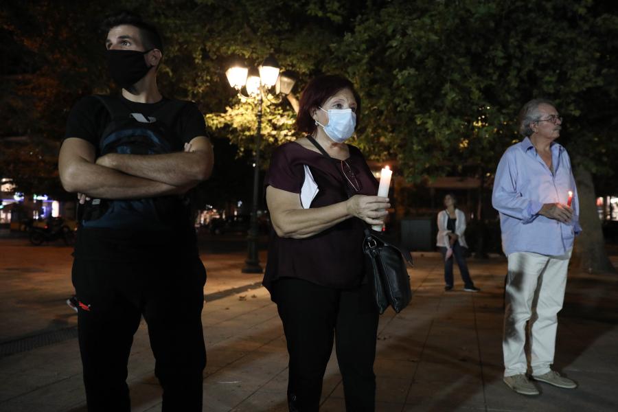 Αντιφασιστική συγκέντρωση