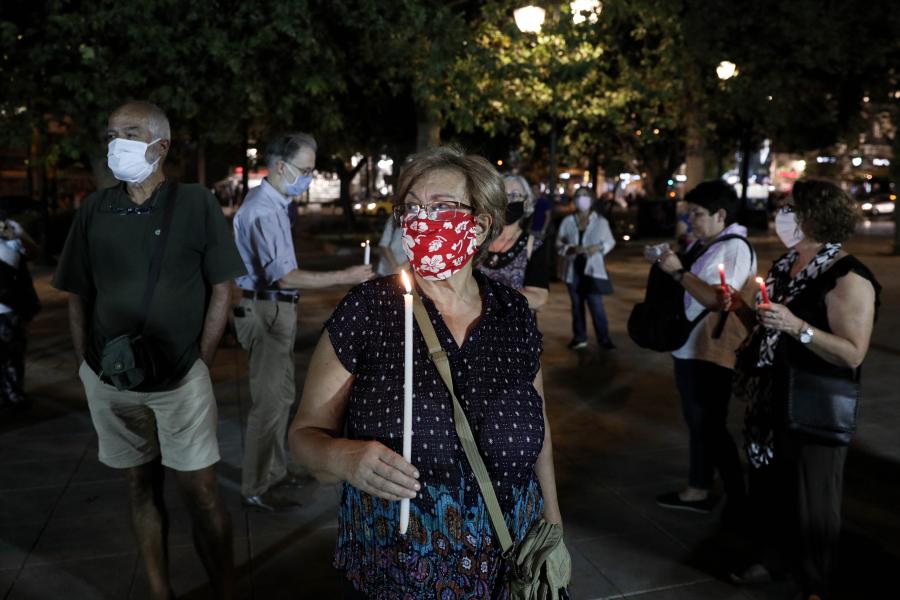 Αντιφασιστική συγκέντρωση