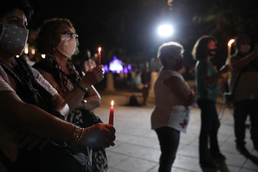 Αντιφασιστική συγκέντρωση