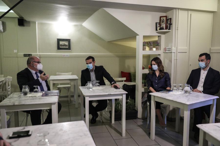 Αλέξης Τσίπρας εστίαση