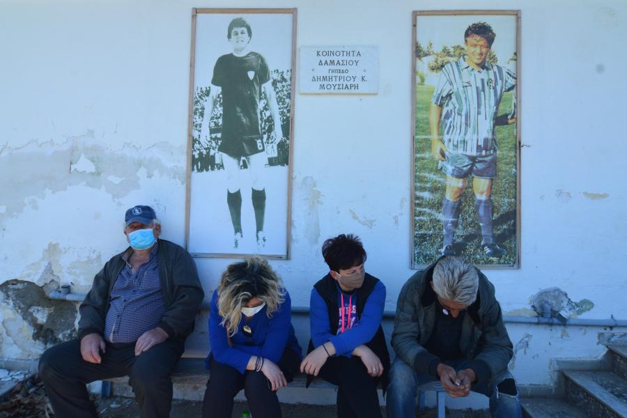 ΘΕΣΣΑΛΙΑ ΔΑΜΑΣΙ ΣΕΙΣΜΟΣ ΚΑΤΟΙΚΟΙ ΓΗΠΕΔΟ