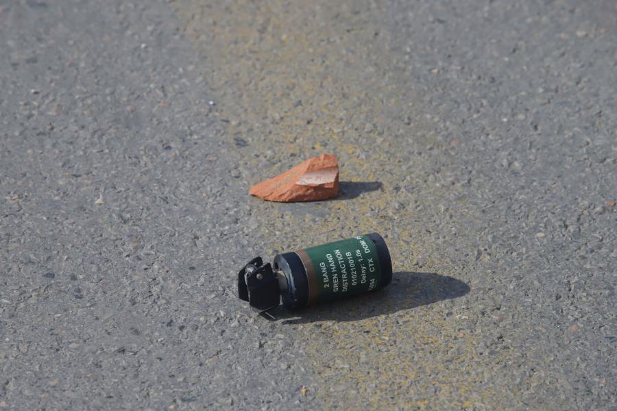 Δακρυγόνα στη Θεσσαλονίκη