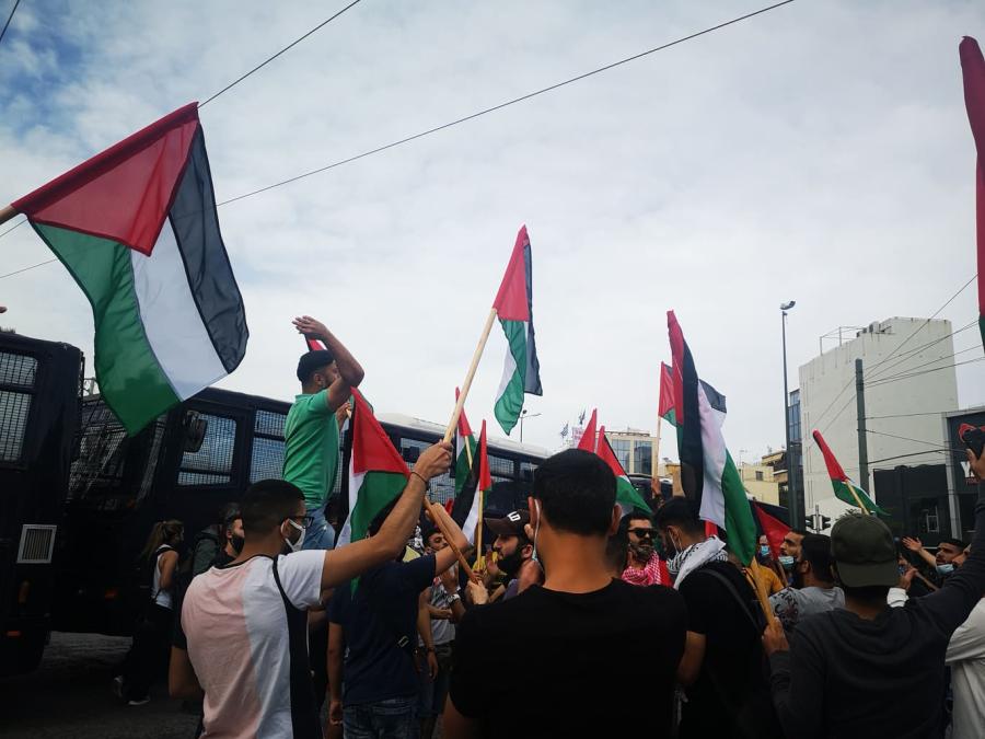 Παλαιστίνη διαμαρτυρία
