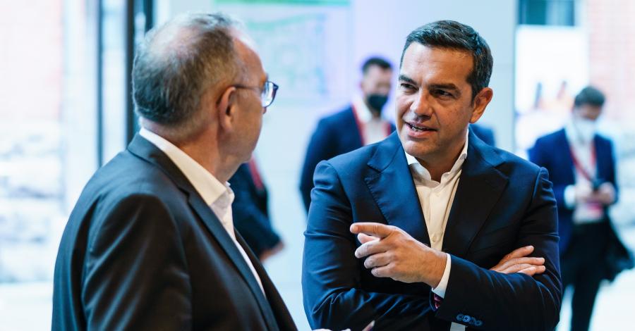 Αλέξης Τσίπρας και Βάλτερ Μπόργιανς