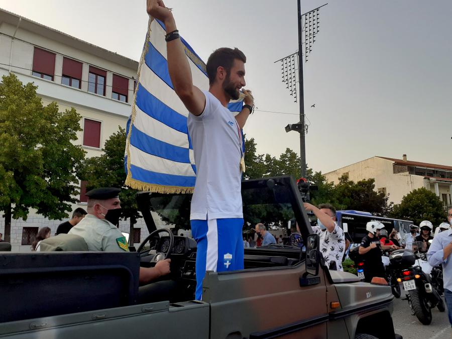 Ο Στέφανος Ντούσκος στα Ιωάννινα