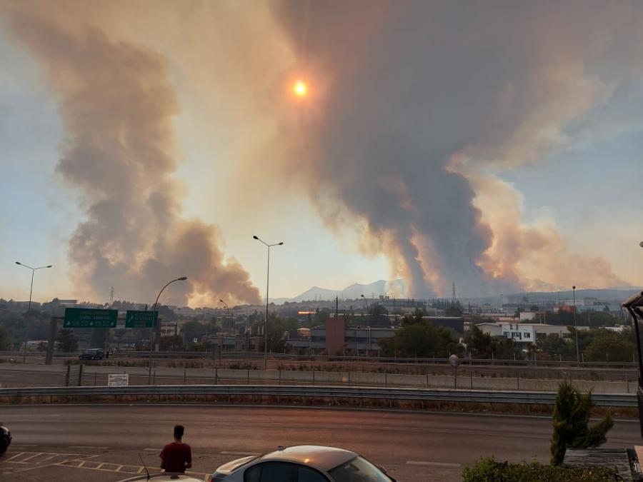 Φωτιά στο Κρυονέρι