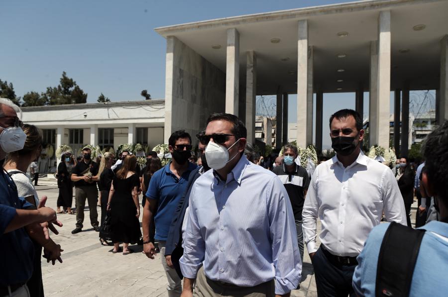 Κωνσταντίνος Μίχαλος κηδεία Αλέξης Τσίπρας