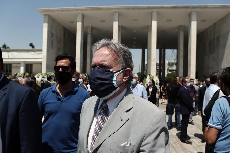Κωνσταντίνος Μίχαλος κηδεία Γιώργος Κατρούγκαλος