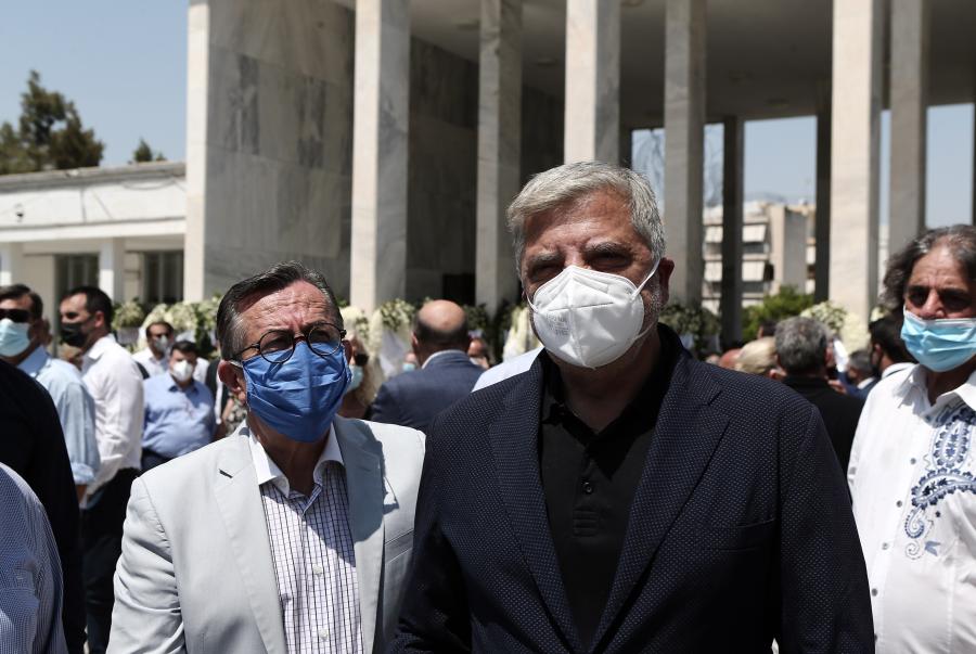 Κωνσταντίνος Μίχαλος κηδεία Γιώργος Πατούλης