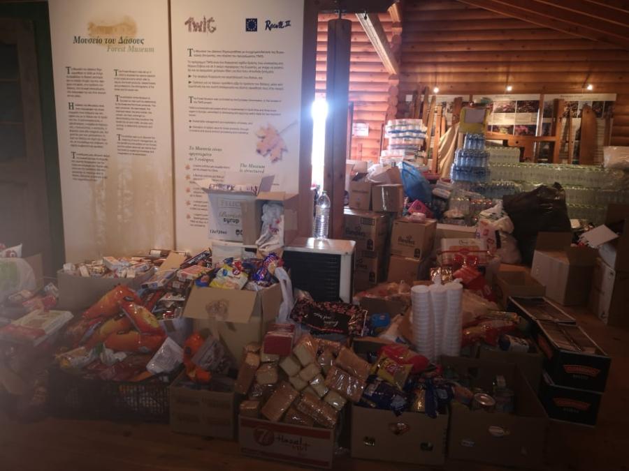 Πυρκαγιά Εύβοια Προκόπι εθελοντές