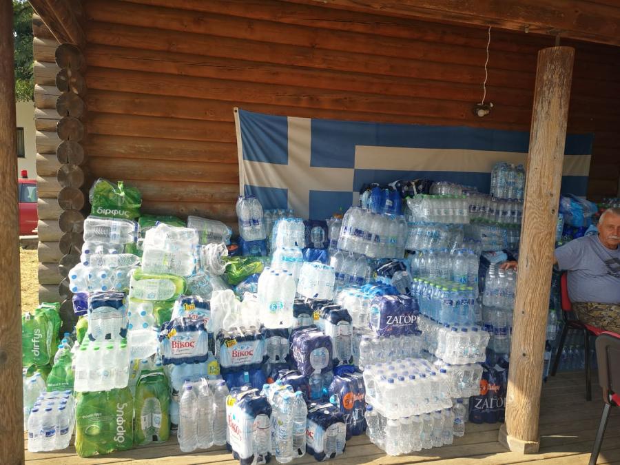 Πυρκαγιά Εύβοια Προκόπι εθελοντές