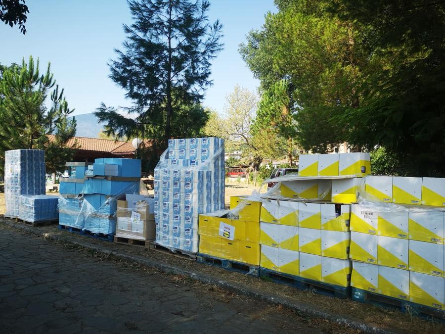 Πυρκαγιά Εύβοια Προκόπι εθελοντές