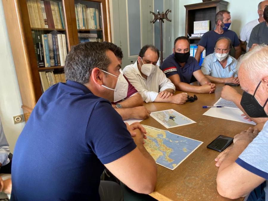 Τσιπρας ευβοια φωτιές συσκεψη
