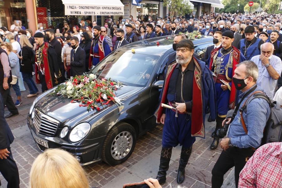 Κηδεία Θεοδωράκης