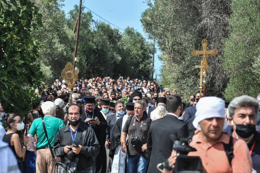 Κηδεία Θεοδωράκης