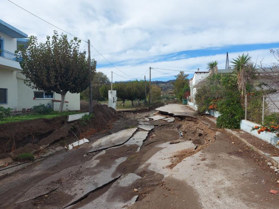 Εύβοια πλημμύρες