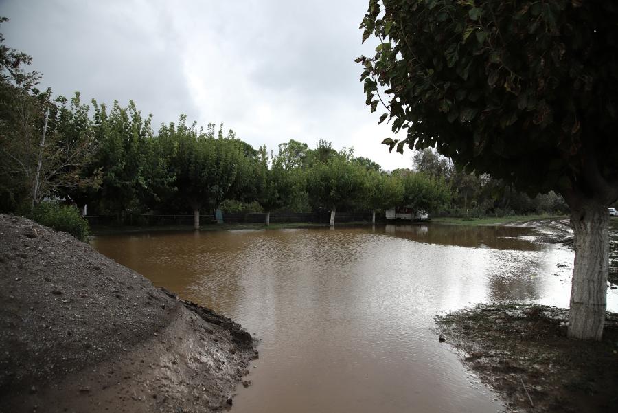 Εύβοια Αγία Άννα πλημμύρες