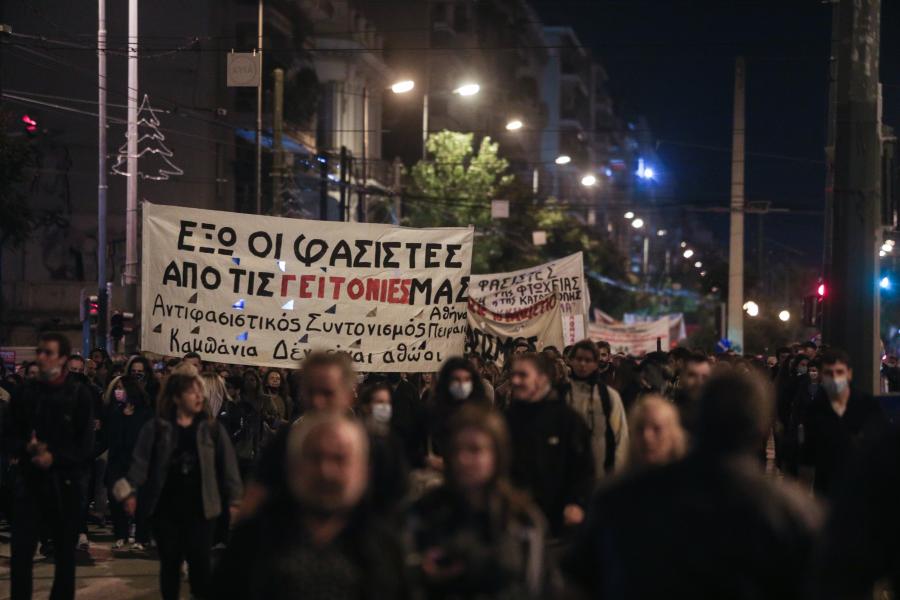 Πορεία Χρυσή Αυγή