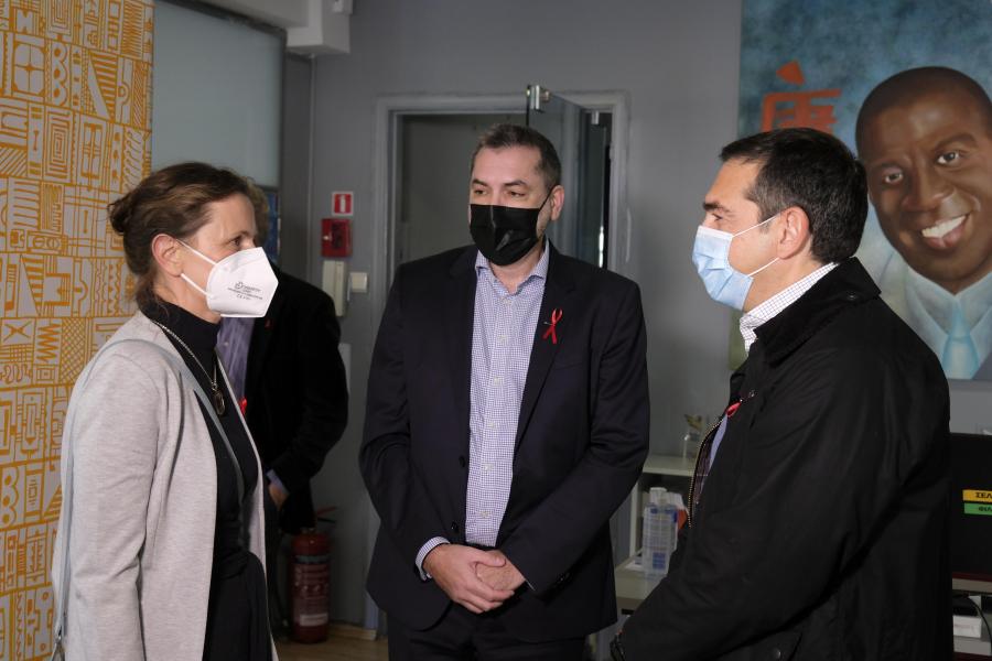Αλέξης Τσίπρας AIDS