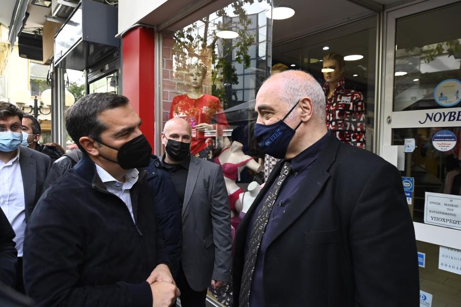 Ο Αλέξης Τσίπρας στη Νέα Ιωνία