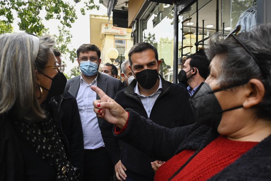 Ο Αλέξης Τσίπρας στη Νέα Ιωνία