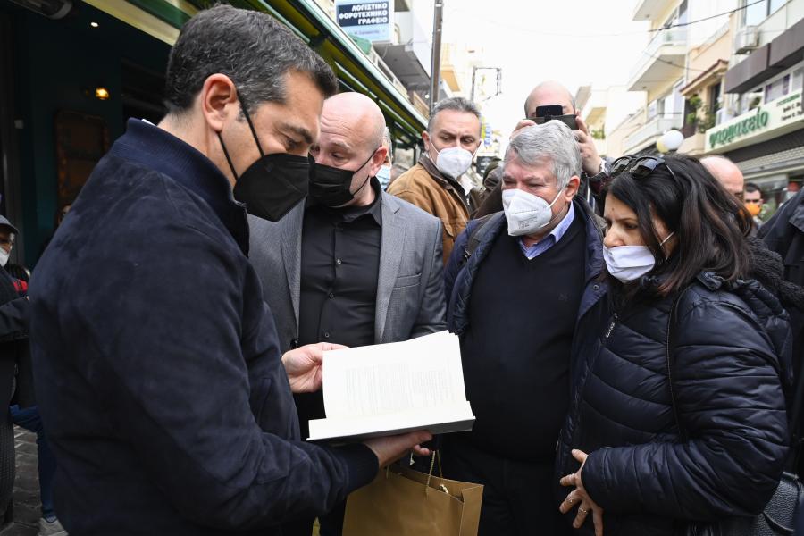 Ο Αλέξης Τσίπρας στη Νέα Ιωνία