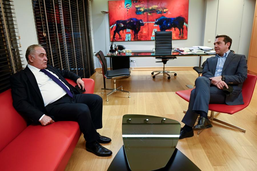 Αλέξης Τσίπρας και Γιάννης Χατζηθεοδοσίου