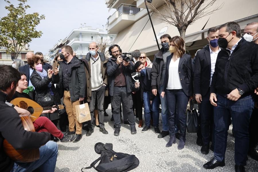 Ο Αλέξης Τσίπρας στη Θεσσαλονίκη