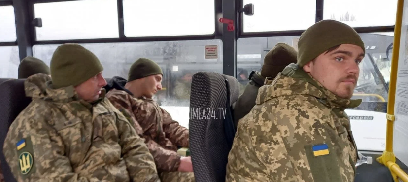 Ουκρανοί στρατιώτες νησί Φιδιών