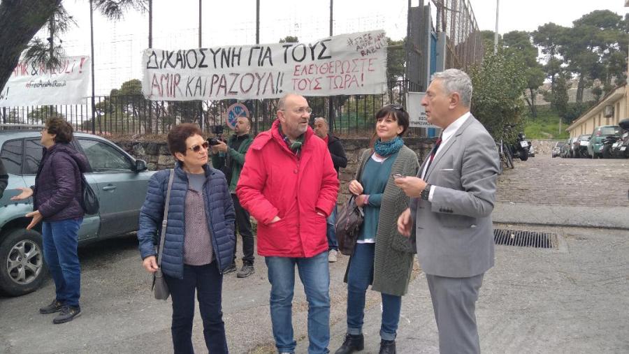 Συγκέντρωση για Ακίφ και Ζαχίρι