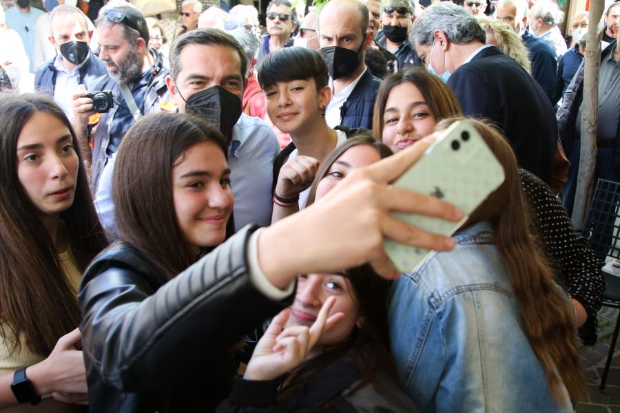 Ο Αλέξης Τσίπρας στα Χανιά