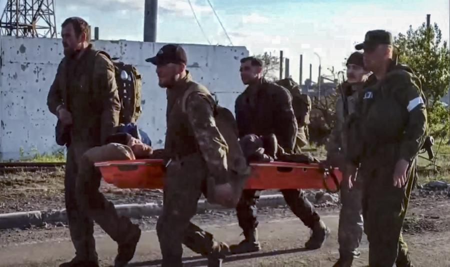 Ρωσία Ουκρανία παράδοση στρατιώτες