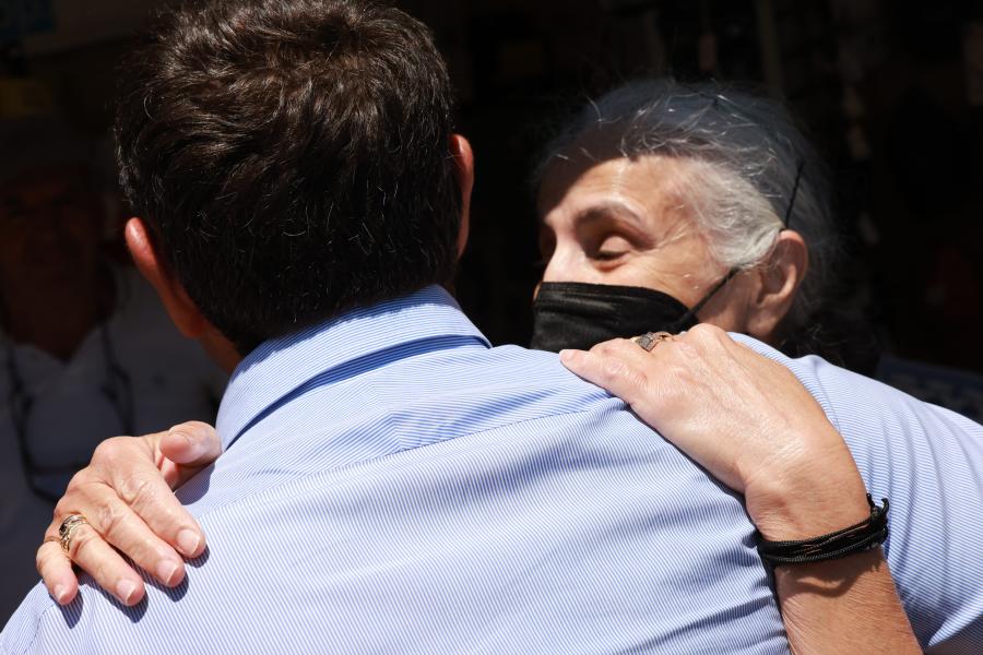 Ο Αλέξης Τσίπρας στη Σύμη