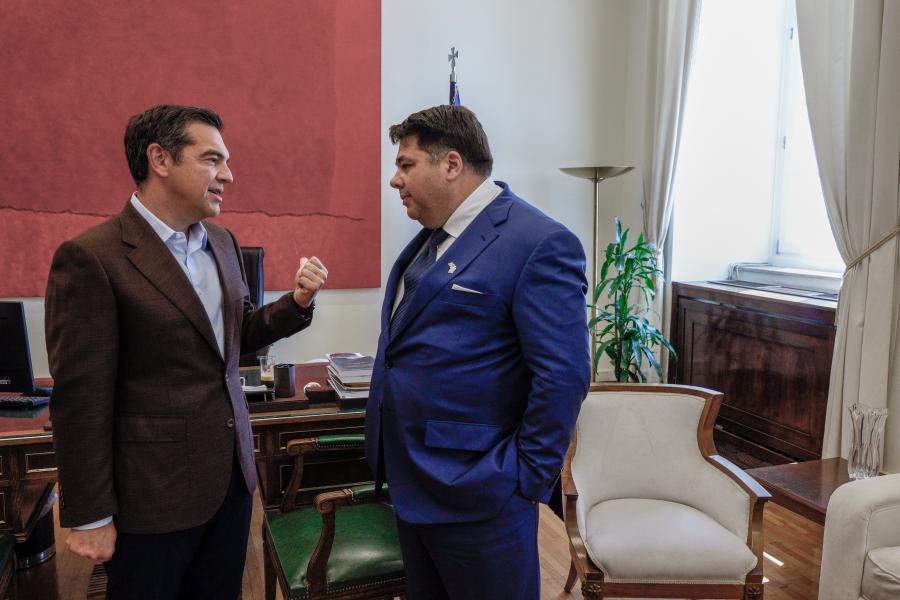 Αλέξης Τσίπρας και Τζορτζ Τσούνης