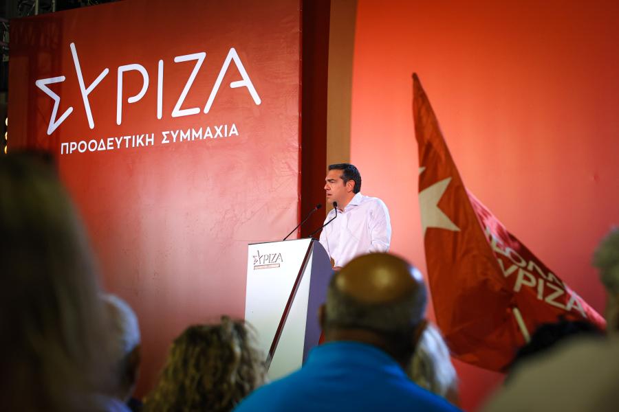 Ο Αλέξης Τσίπρας στη Μυτιλήνη