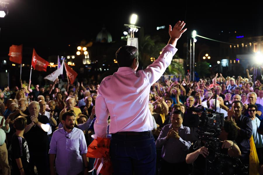 Ο Αλέξης Τσίπρας στη Μυτιλήνη