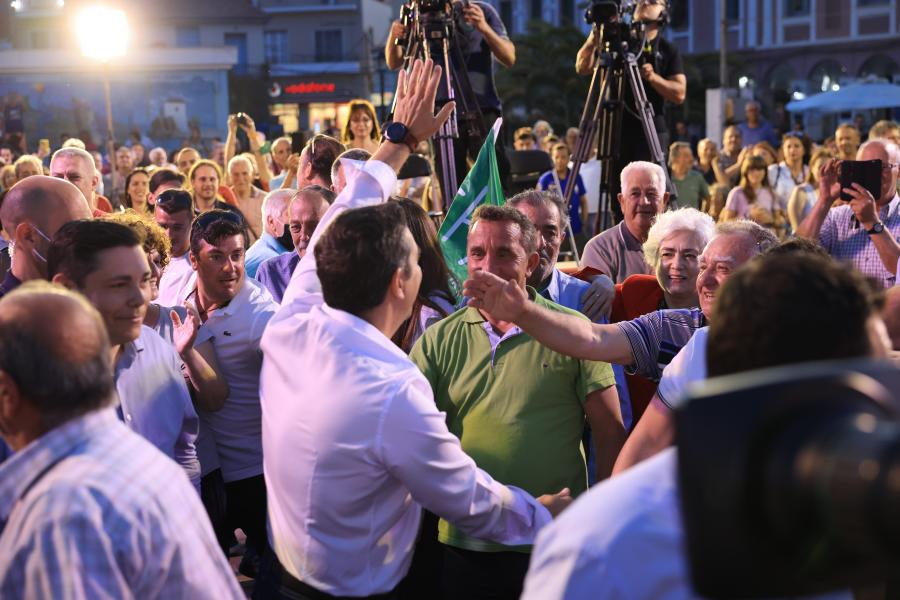 Ο Αλέξης Τσίπρας στη Μυτιλήνη