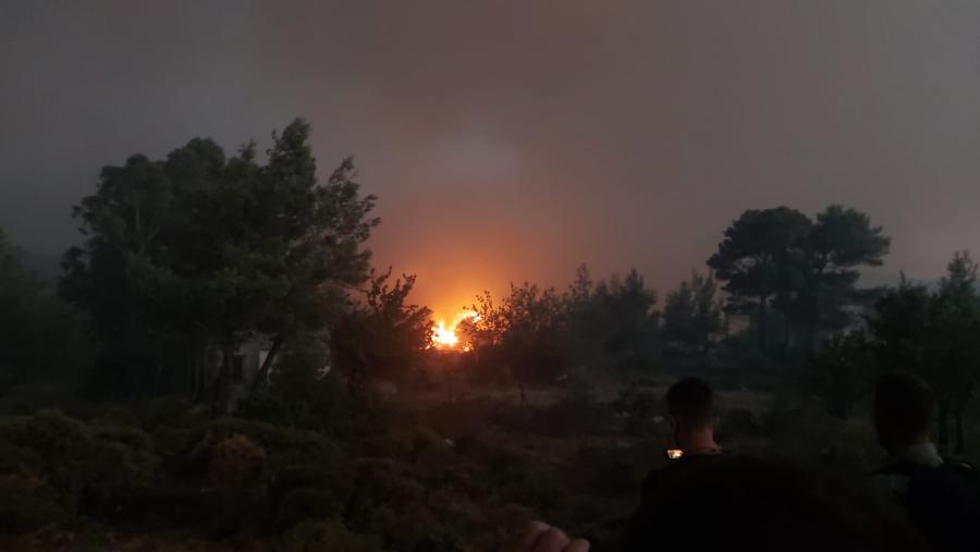 Φωτιά στην Πεντέλη