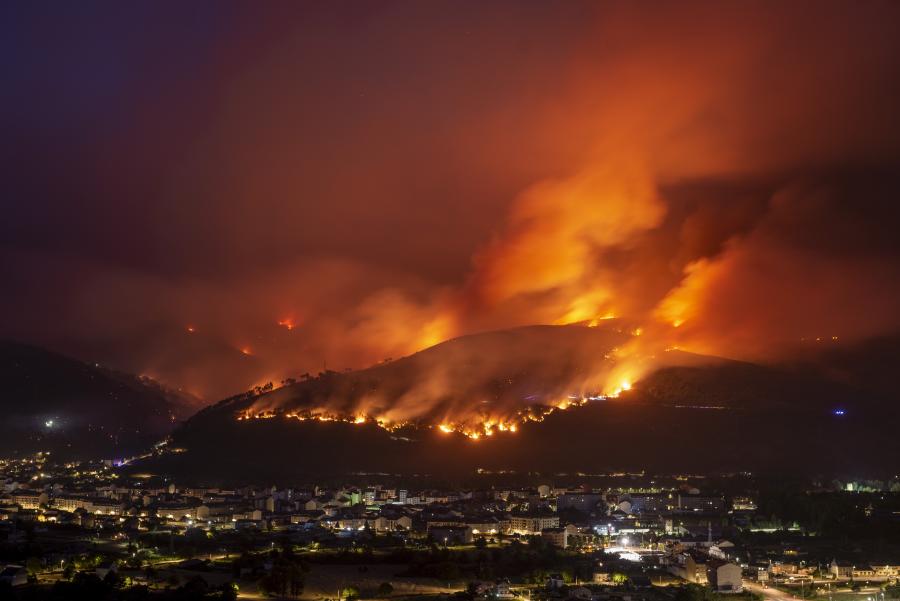 Ισπανία φωτιά πυρκαγιά