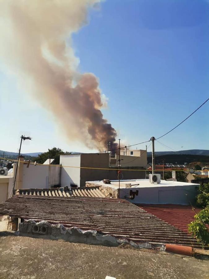 φωτιά Μάνδρα