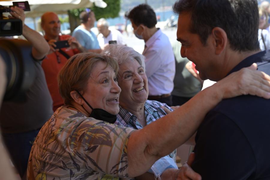 Ο Αλέξης Τσίπρας στη Σάμο