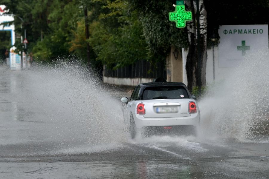 Βροχή Αττική 4