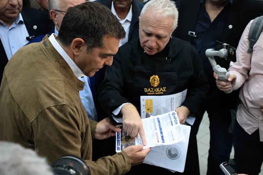Αλέξης Τσίπρας αρτοποιοί