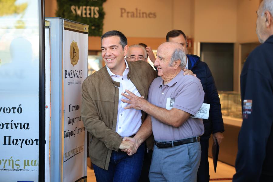 Αλέξης Τσίπρας αρτοποιοί