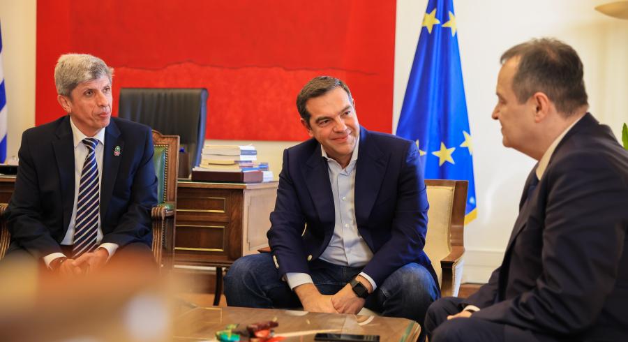 Συνάντηση του Αλέξη Τσίπρα με τον Ίβιτσα Ντάτσιτς