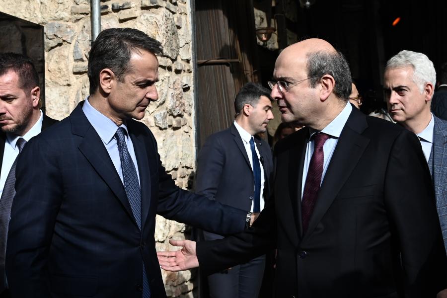 Κυριάκος Μητσοτάκης και Κωστής Χατζηδάκης