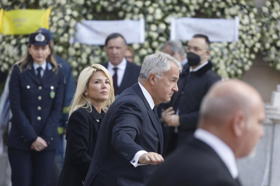 Μάκης Βορίδης κηδεία Κωνσταντίνος Γλύξμπουργκ
