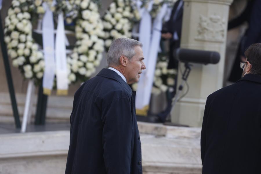 Θανάσης Δαβάκης κηδεία Κωνσταντίνος Γλύξμπουργκ